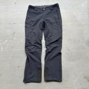 2000s Outdoor Research Cirque Pants Men Size L Charcoal Gray Hiking Soft Shell
